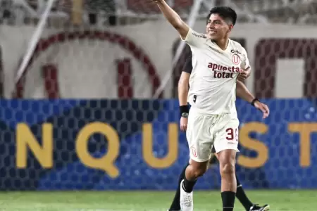 Piero Quispe, futbolista de Universitario de Deportes.