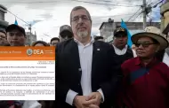 Crisis en Guatemala: Fiscala propone anular elecciones y OEA denuncia intento de golpe de Estado