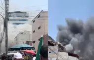 Incendio en Centro de Lima: Perrito ingres a vivienda en llamas y no se sabe nada de l