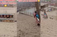 Admirable! Joven construye casa para perritos abandonados en terreno de arena: "Cadena de huellitas"