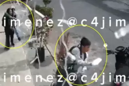 Joven abandona a su novia a merced de dos asaltantes.