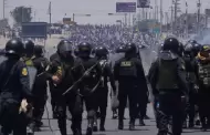 Enfrentamientos en Barrio Chino: Intento de bloqueo de carretera dej 18 policas heridos y tres detenidos