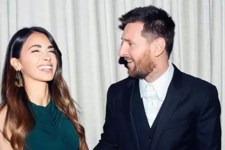 Messi y Antonela en Miami