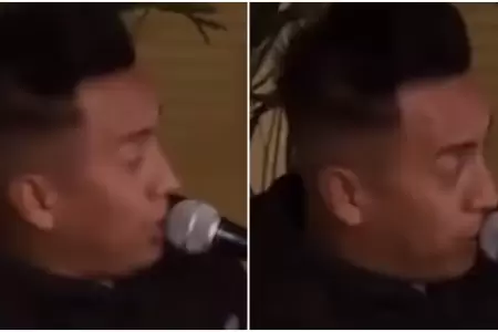 Christian Cueva sorprende como "cantante" tras su salida de Alianza Lima