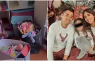 Hija de Melissa Paredes y Rodrigo Cuba conmueve al donar sus juguetes a nios en situacin de calle