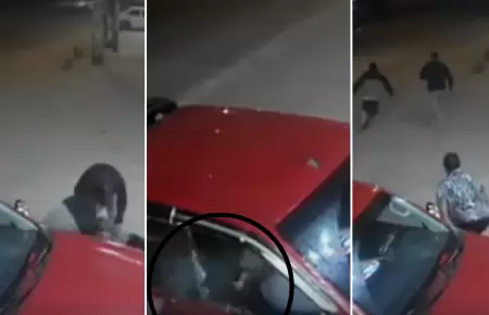 Frustran robo de camioneta en Carabayllo.