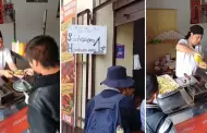 Peruano sorprende al vender salchipapa y hamburguesa a un sol: "Ayuda a matar el hambre"