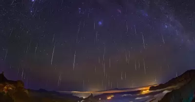 Lluvia de meteoros "Gemnidas".