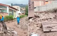 Cusco: Lamentable! Huaico en San Jernimo deja tres familias damnificadas y cinco viviendas afectadas