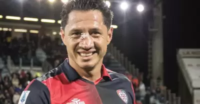 Gianluca Lapadula fue sometido a una nueva operacin a la nariz.