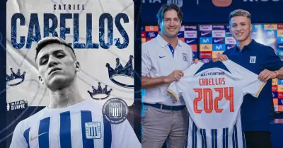 Catriel Cabellos firma con Alianza Lima por todo el 2024