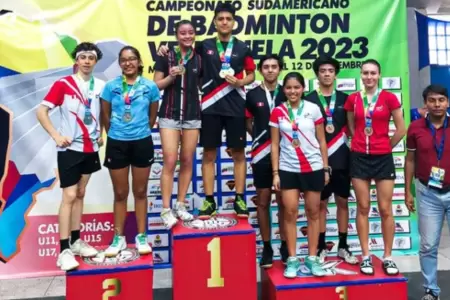 Campeonato Sudamericano Adulto y Juvenil 2023, Per obtuvo 58 medallas.