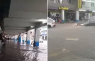 Alarmante! Intensas lluvias en Huaraz inundan las calles y colapsan alcantarillado