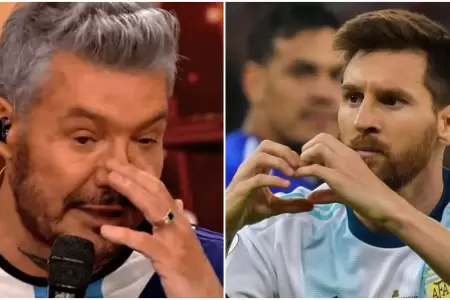 Lionel Messi conmueve hasta las lgrimas a Marcelo Tinelli