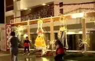 "No es Miami": Calles de Surco deslumbran con sus impresionantes decoraciones navideas