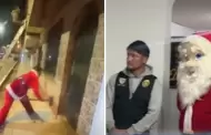 Polica se disfraza de Pap Noel y captura a vendedores de droga alias 'Panetn' y 'Grinch' en Huaral