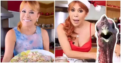 Magaly comparte su receta de ensalada navidea y usuarios la trolean