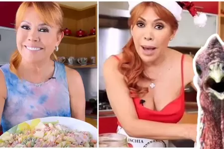 Magaly comparte su receta de ensalada navidea y usuarios la trolean