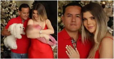 Brunella Horna y su primera Navidad junto a su hijo Alessio