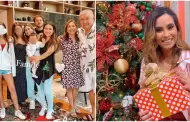 Ethel Pozo sorprende al visitar a Gisela Valcrcel para compartir la alegra de la Navidad en familia