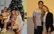El 'Gato' Cuba y Ale Venturo celebraron Navidad junto a sus tres hijas: "El mejor regalo, la familia"