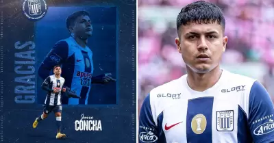 Jairo Concha deja Alianza Lima.
