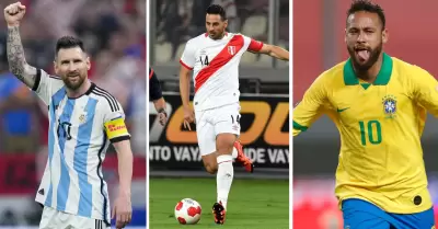 Claudio Pizarro destaca en Top 10 de goleadores junto a Messi y Neymar.