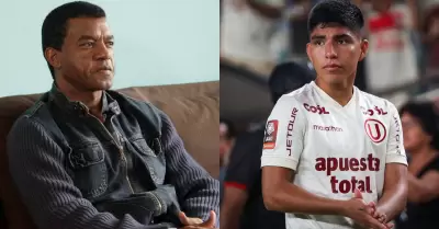 Julio Csar Uribe 'bendice' a Piero Quispe tras unirse a Pumas