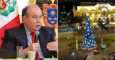 Municipalidad de Lima gasto S/ 74 mil en rbol de Navidad.