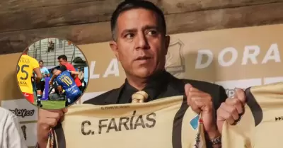Cesar Faras presenta antecedentes de violencia.