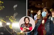 (VIDEO) Emotivo adis a Pedro Surez Vrtiz: Patricio agradece tributo de fans lanzando tulipanes desde su balcn
