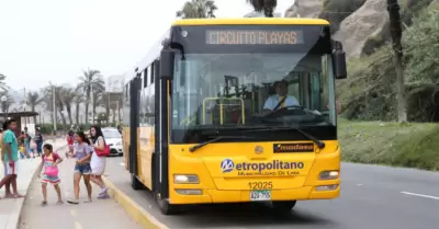 Servicio del Metropolitano, "Playero".