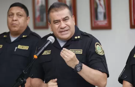 scar Arriola, general de la PNP.