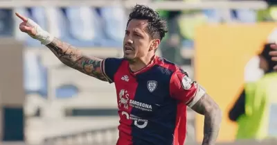 Gianluca Lapadula, delantero del Cagliari Calcio.