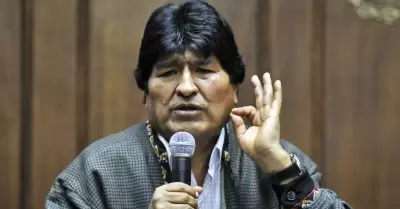 Expresidente Evo Morales.