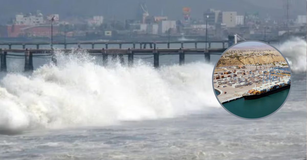 COEN: informó que 68 puertos en el litoral norte y centro del Perú permanecen cerrados por oleajes