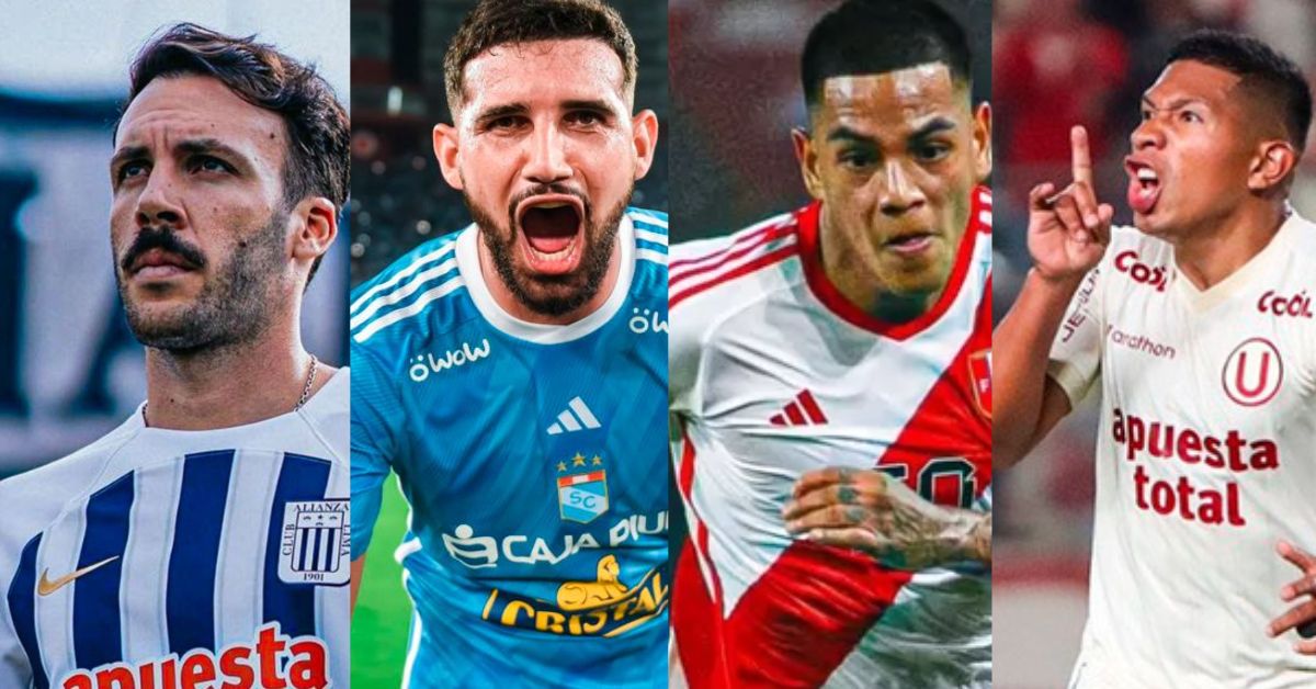 ¡Valen millones! Conoce a los futbolistas más caros de la Liga 1 2024 ...