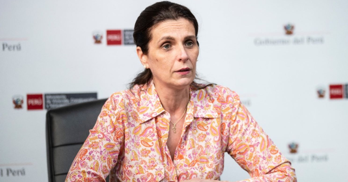 Ministra de Vivienda: Fiscalía inició diligencias contra Hania Pérez de Cuéllar por presunta designación irregular