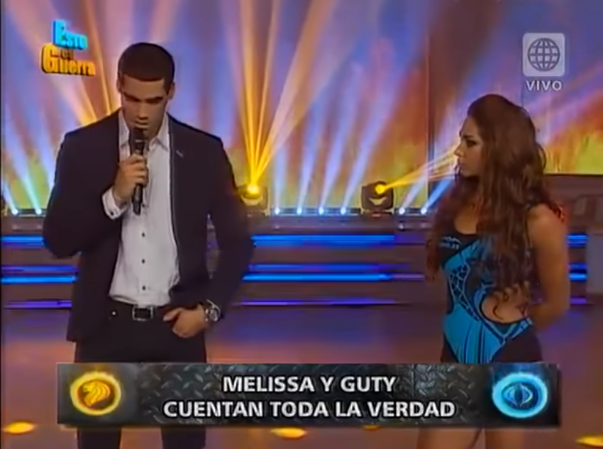 Guty carrera se disculpa con Melissa Loza EN VIVO.