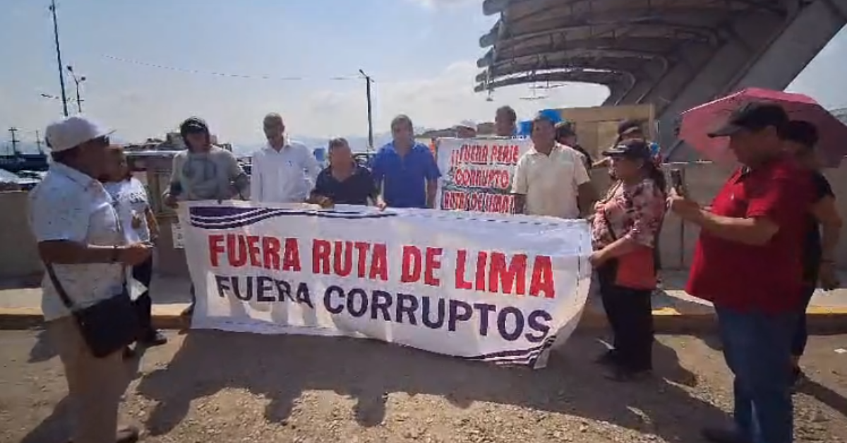 Puente Piedra: Conductores y vecinos exigen que Rutas de Lima acate ...
