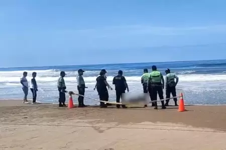 Hombre muere en playa de Tacna.