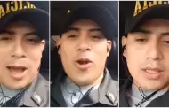 Polica sorprende al participar en retos de TikTok portando su uniforme: "Que me den de baja, normal"