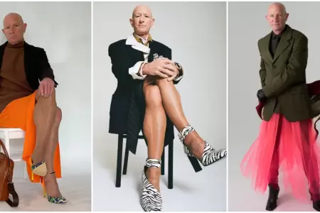 Ingeniero heterosexual opta por faldas y tacones en su estilo diario