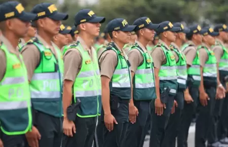 5 mil policas fueron incorporados al patrullaje policial.