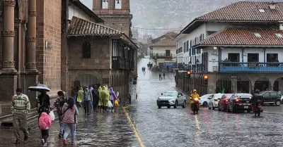 Lluvias intensas afectarn a 20 regiones de la sierra.