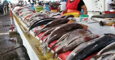 Precio del pescado tras oleajes anmalos.
