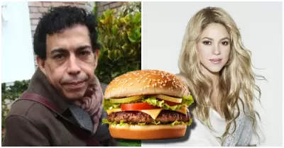 La vez que Ernesto Pimentel y Shakira comieron una hamburguesa