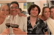 Hijos de Christian Meier y pareja de Marisol Aguirre disfrutan de una cena romntica juntos