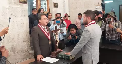 Eligen a Fernando Cornejo como nuevo presidente del Consejo Regional de Arequipa