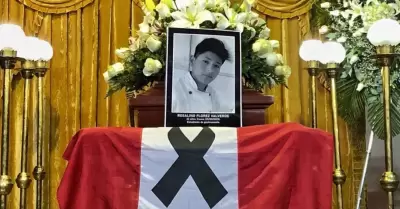 Padre de Rosalino Florez exige "justicia ms rpido" para fallecidos en protesta